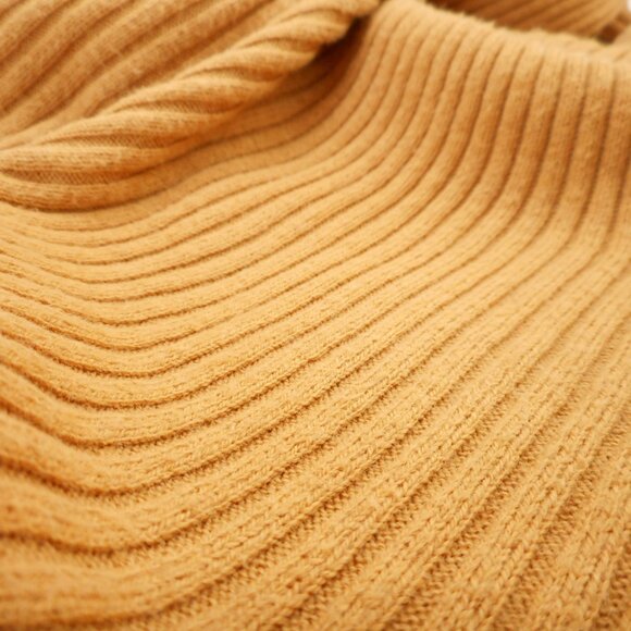 Pure J Jill Women's L Dolman Sleeve Pullover Sweater Mustard Goldenrod Cotton - Picture 10 of 10